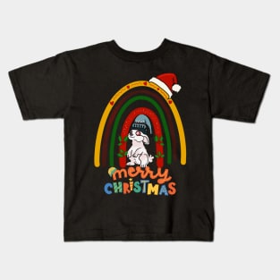 rabbit chritsmas Kids T-Shirt